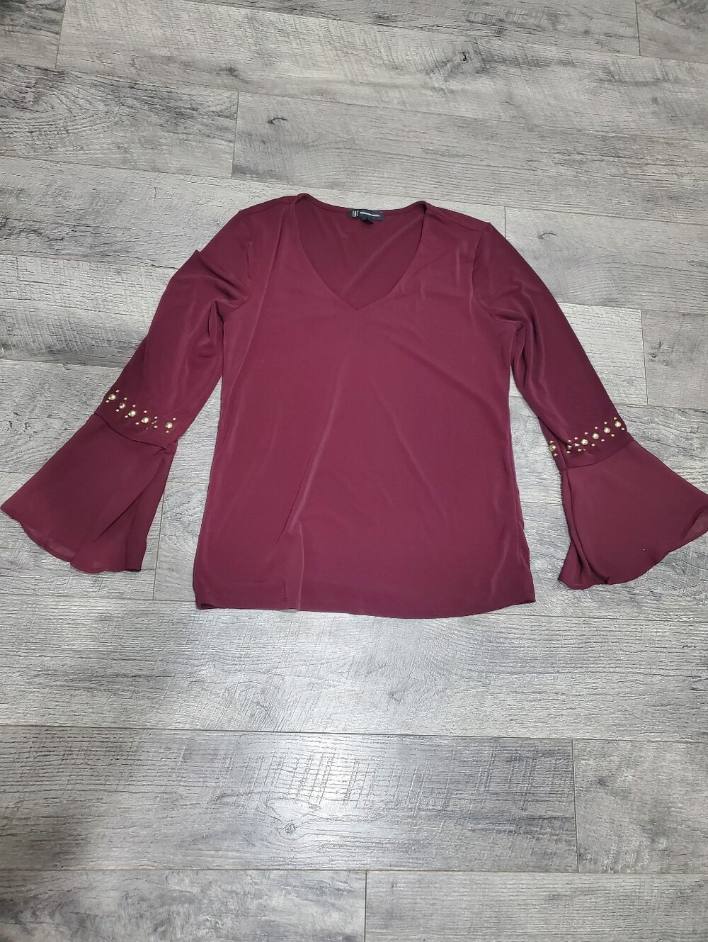 Maroon I.n.c. International Concept Shirt